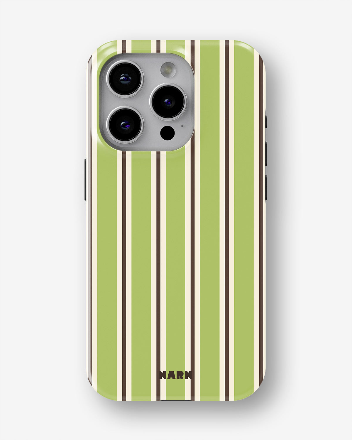 iPhone 15 Pro Tough Case – Matcha Lines - View 1