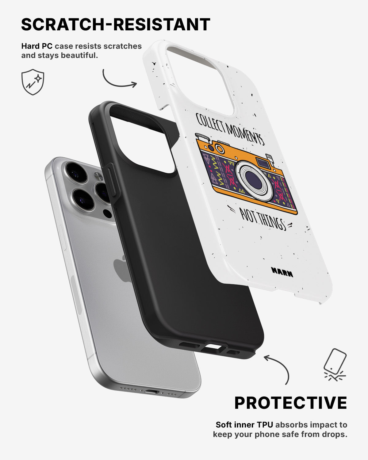 iPhone 15 Pro Tough Case – Collect Moments - View 2