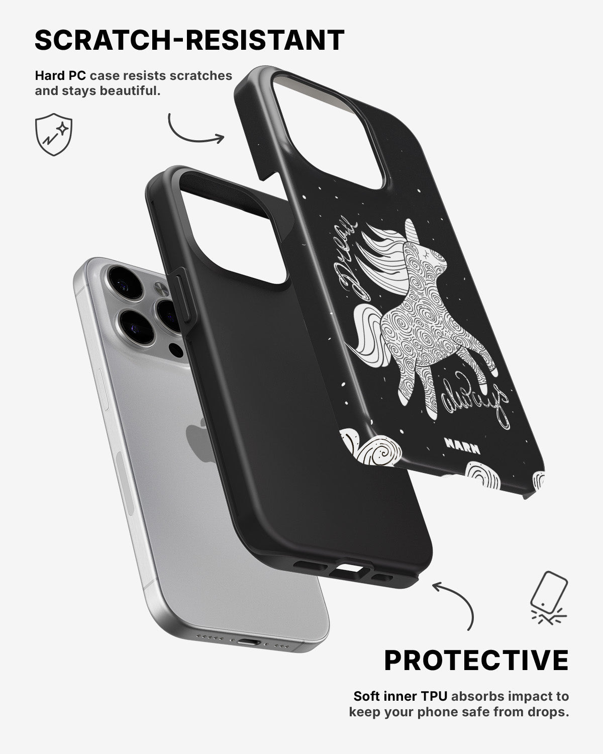 iPhone 15 Pro Tough Case – Dream Always - View 2