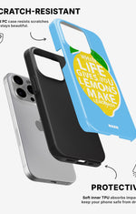 iPhone 15 Pro Tough Case – Lemon Quote - View 2