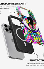 iPhone 15 Pro Tough Case – Abstract Eye - View 2