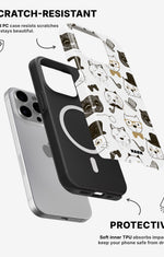 iPhone 15 Pro Tough Case – Cartoon Cats - View 2