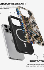 iPhone 15 Pro Tough Case – Shining Snakeskin - View 2