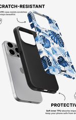 iPhone 15 Pro Tough Case – Blue Tropics - View 2