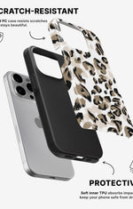 iPhone 15 Pro Tough Case – Snow Leopard - View 2