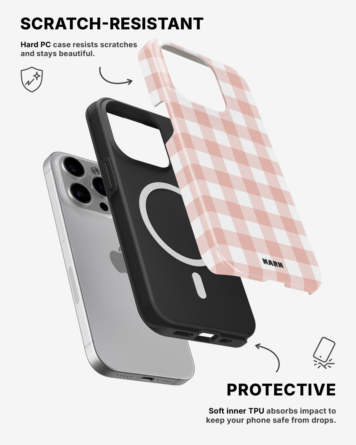 iPhone 15 Pro Tough Case – Bardot - View 2