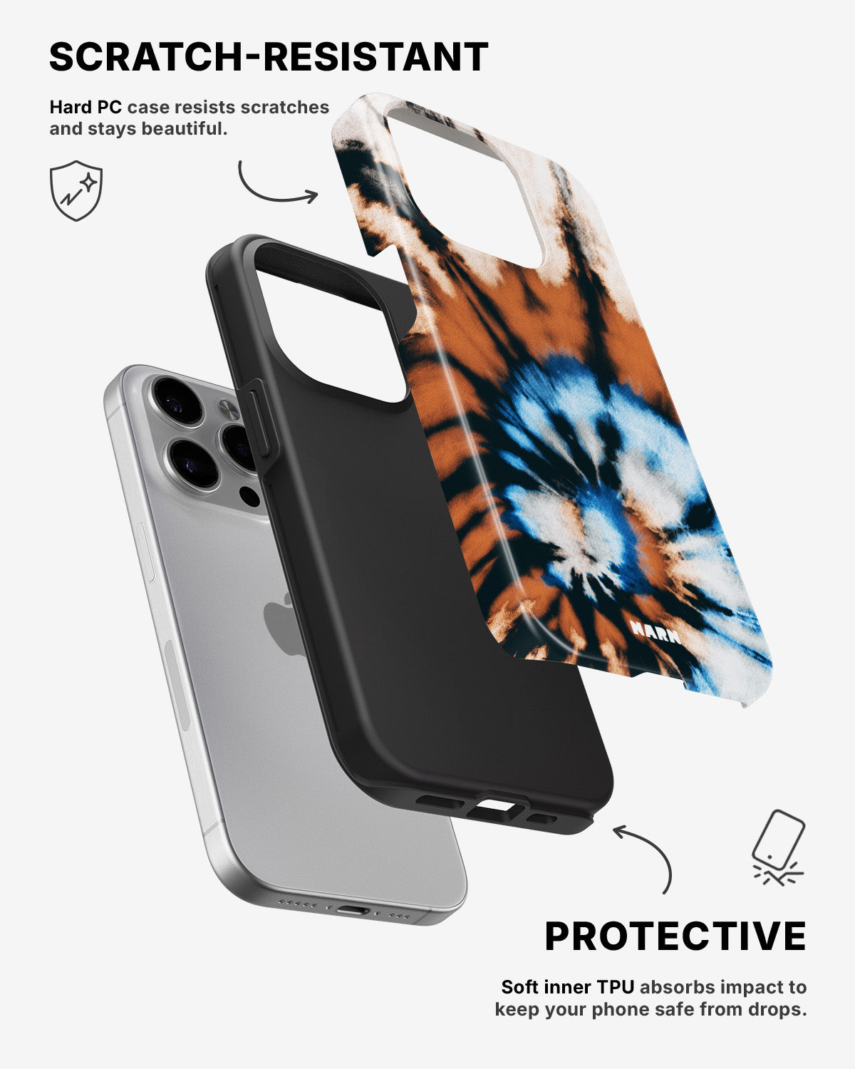 iPhone 15 Pro Tough Case – Boho Dream - View 2