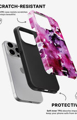 iPhone 15 Pro Tough Case – Floral Splash - View 2