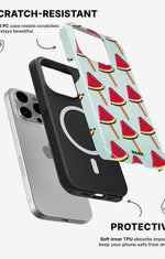 iPhone 15 Pro Tough Case – Watermelon Bliss - View 2