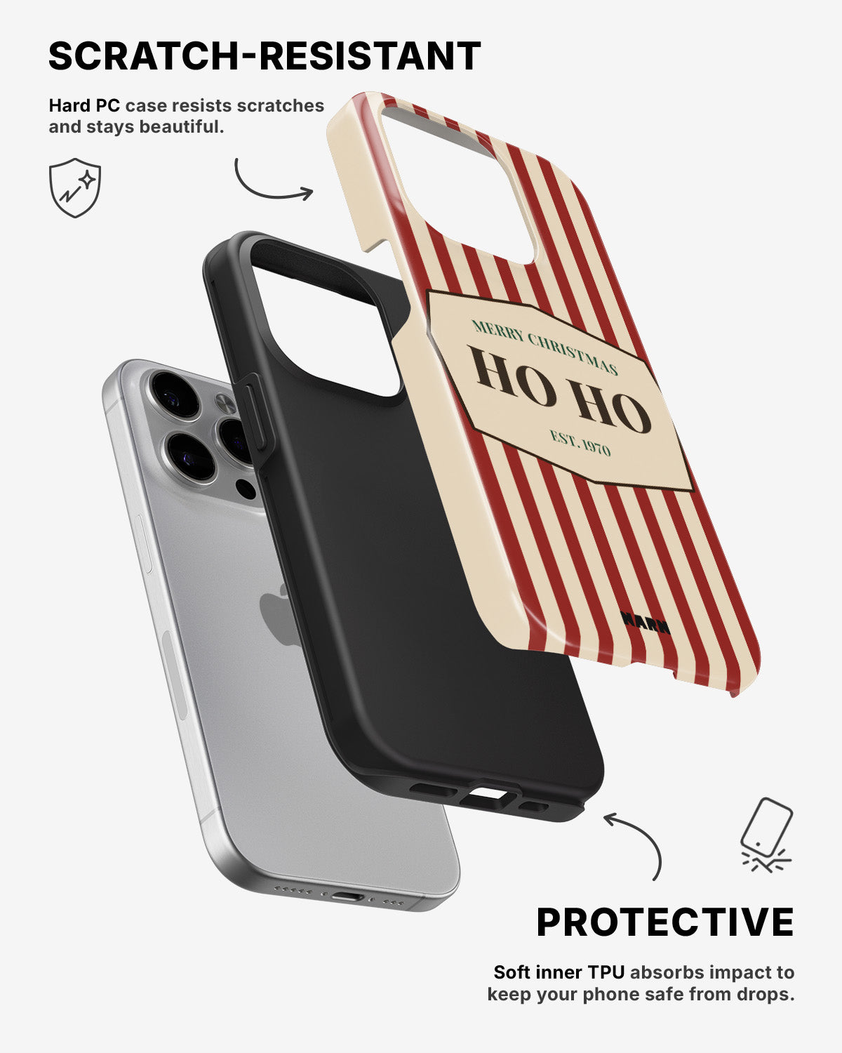 iPhone 15 Pro Tough Case – Ho Ho - View 2