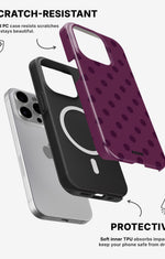 iPhone 15 Pro Tough Case – Plum - View 2