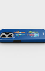iPhone 15 Pro Tough Case – Beatles Blue - View 3