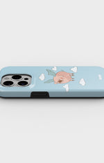 iPhone 15 Pro Tough Case – Dreamy Pig - View 3