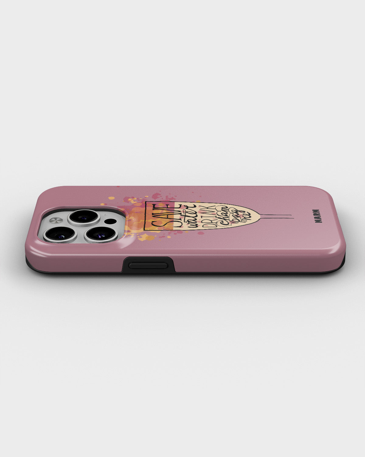 iPhone 15 Pro Tough Case – Champagne - View 3