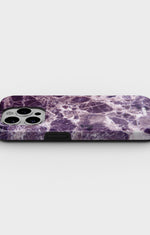 iPhone 15 Pro Tough Case – Purple Marble - View 3