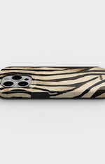 iPhone 15 Pro Tough Case – Wild Zebra - View 3