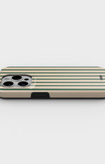 iPhone 15 Pro Tough Case – Evergreen Stripe - View 3