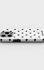 iPhone 15 Pro Tough Case – Mono Dots - View 3