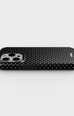 iPhone 15 Pro Tough Case – Classic Dots - View 3