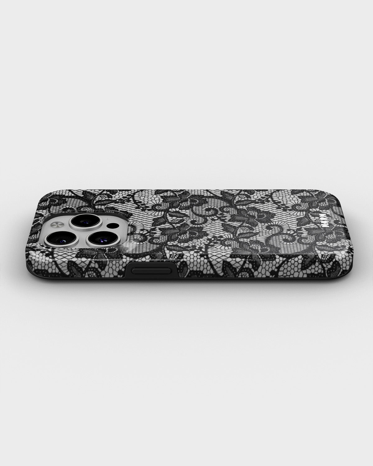 iPhone 15 Pro Tough Case – Midnight Lace - View 3