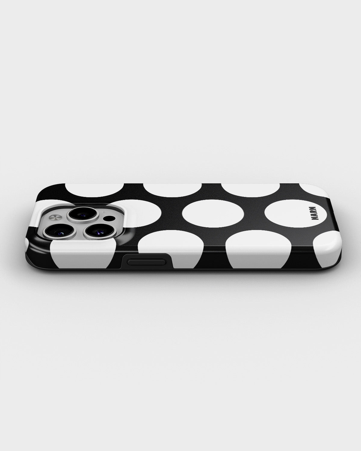 iPhone 15 Pro Tough Case – Bold Dots - View 3