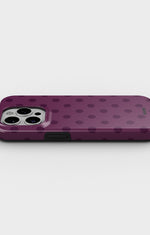 iPhone 15 Pro Tough Case – Plum - View 3