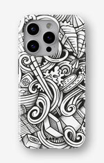 iPhone 14 Pro Tough Case – Japanese Pattern - View 1