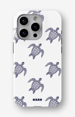 iPhone 14 Pro Tough Case – Blue Turtles - View 1