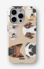 iPhone 14 Pro Tough Case – Cute Dogs - View 1