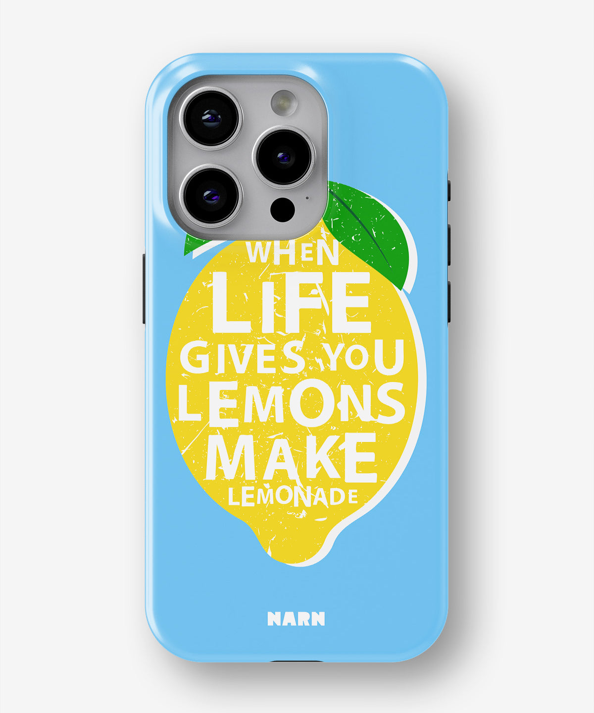iPhone 14 Pro Tough Case – Lemon Quote - View 1