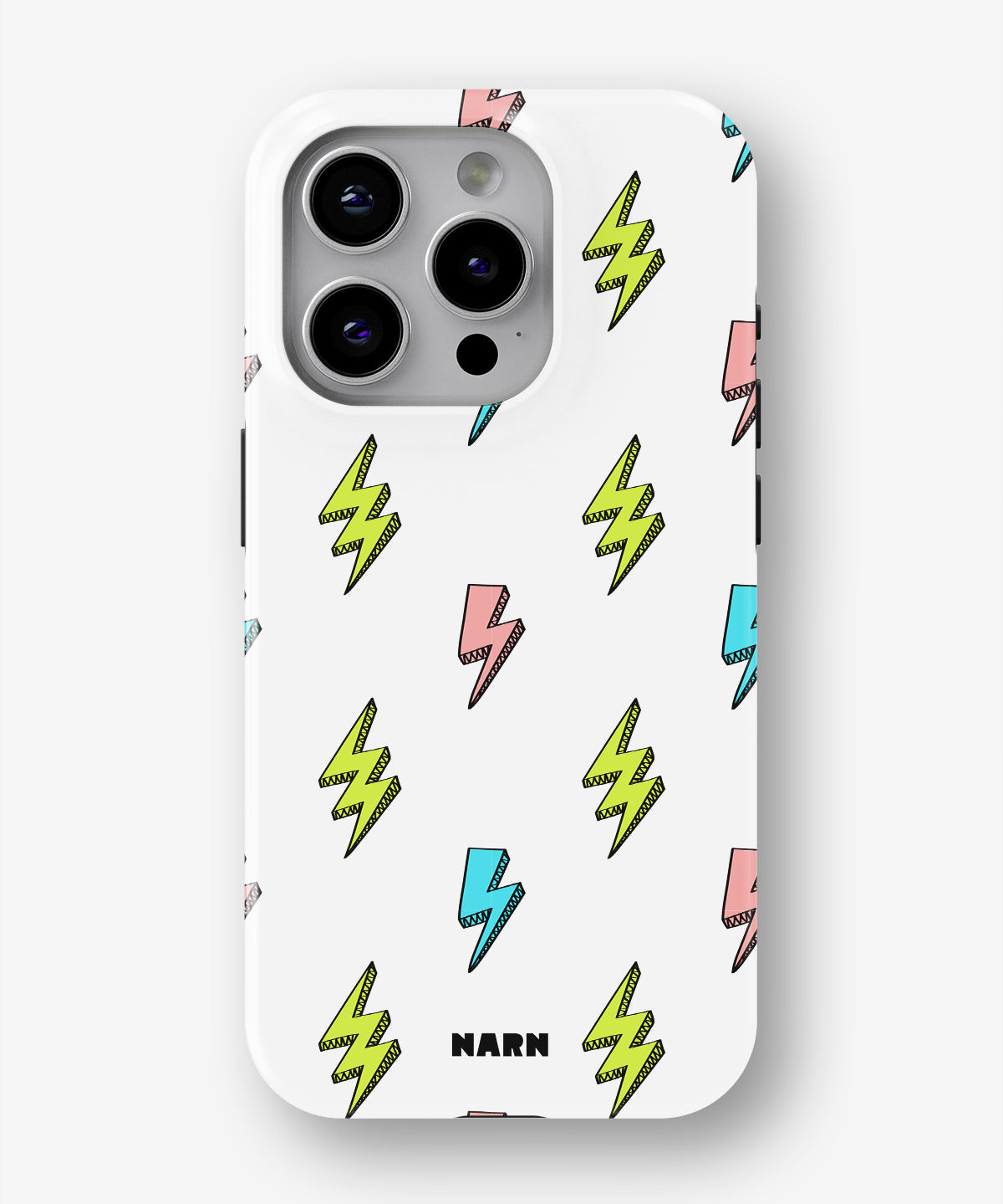 iPhone 14 Pro Tough Case – Lightning Bolts - View 1