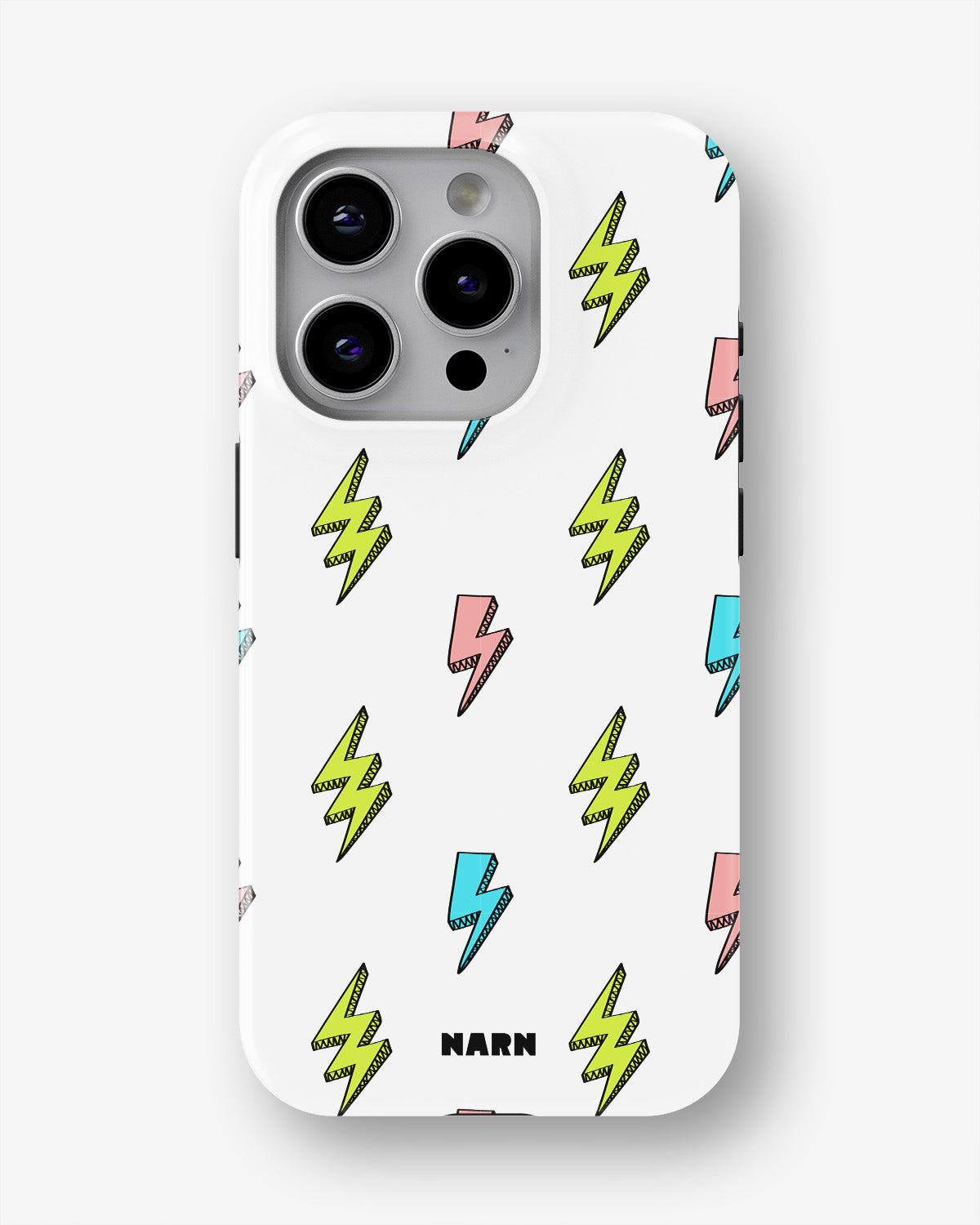 iPhone 14 Pro Tough Case – Lightning Bolts - View 1
