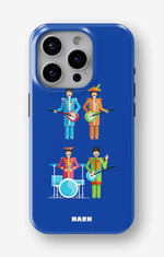 iPhone 14 Pro Tough Case – Beatles Blue - View 1