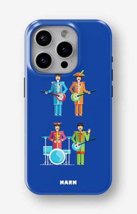 iPhone 14 Pro Tough Case – Beatles Blue - View 1