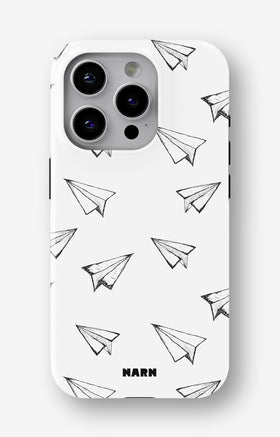 iPhone 14 Pro Tough Case – Paper Planes - View 1