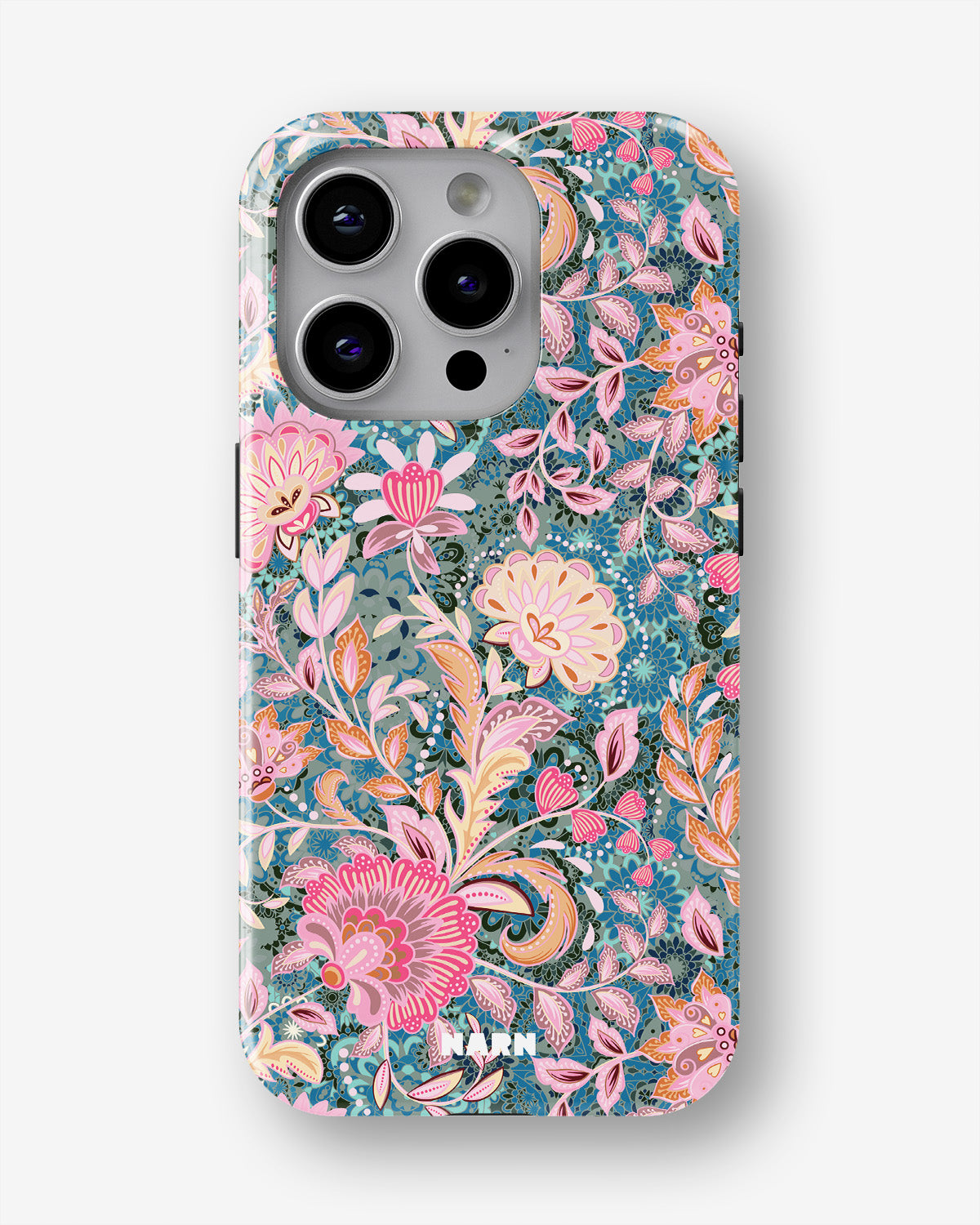 iPhone 14 Pro Tough Case – Fantasy Flowers - View 1