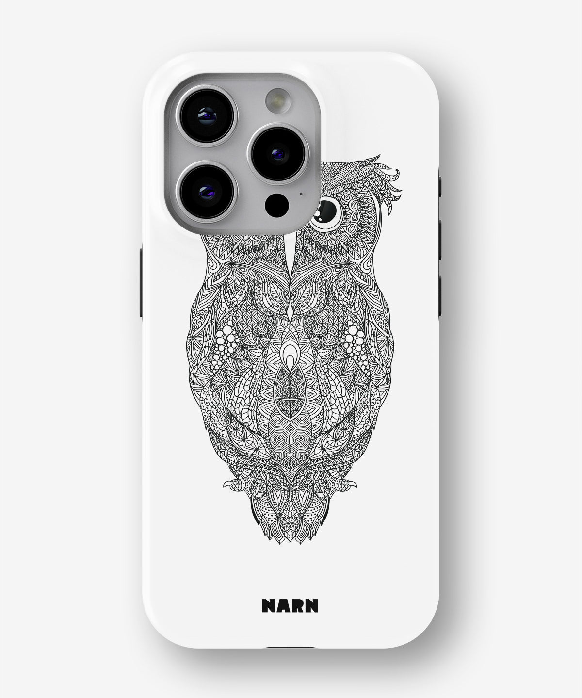 iPhone 14 Pro Tough Case – Owl - View 1