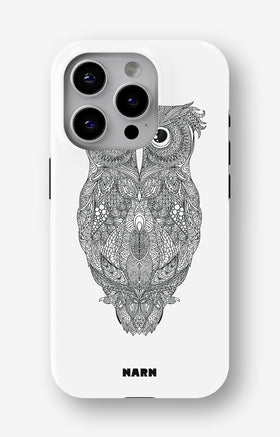 iPhone 14 Pro Tough Case – Owl - View 1