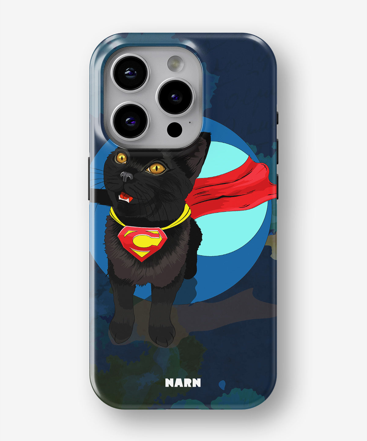 iPhone 14 Pro Tough Case – Super Cat - View 1