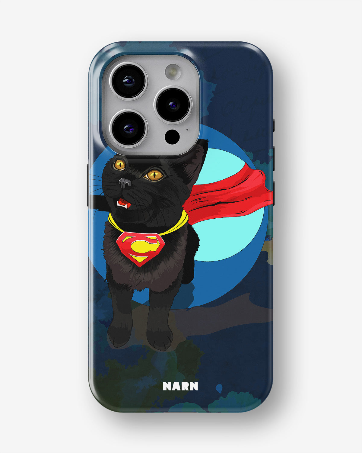 iPhone 14 Pro Tough Case – Super Cat - View 1