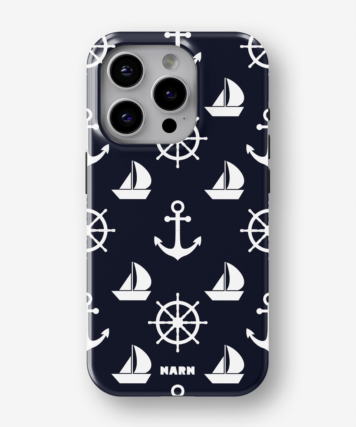 iPhone 14 Pro Tough Case – Deep Blue Voyage - View 1