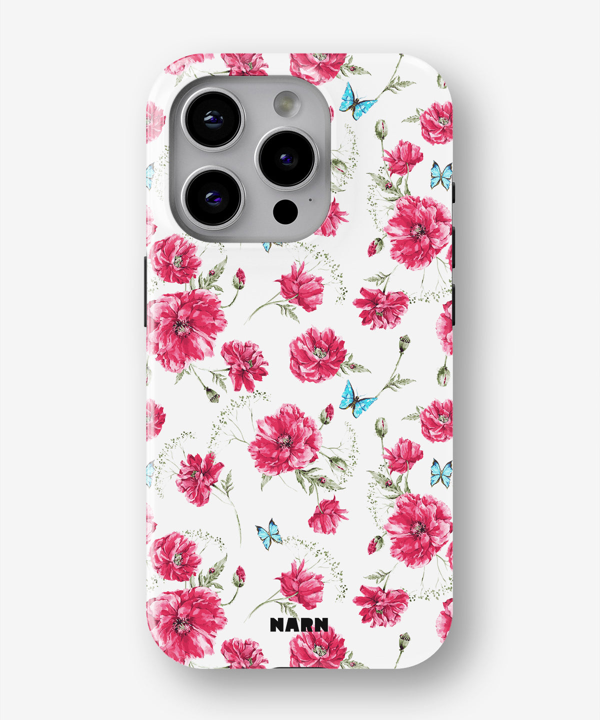 iPhone 14 Pro Tough Case – Poppies in Bloom - View 1
