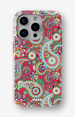 iPhone 14 Pro Tough Case – Paisley Paradise - View 1