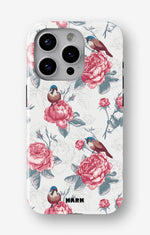 iPhone 14 Pro Tough Case – Birds Among Roses - View 1