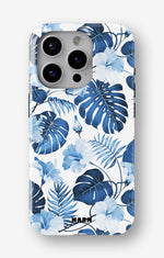 iPhone 14 Pro Tough Case – Blue Tropics - View 1