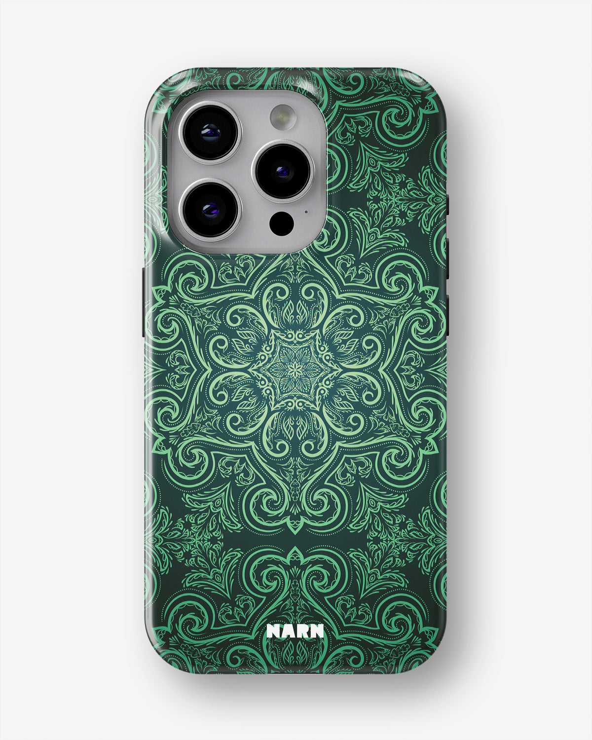 iPhone 14 Pro Tough Case – Retro Forest - View 1