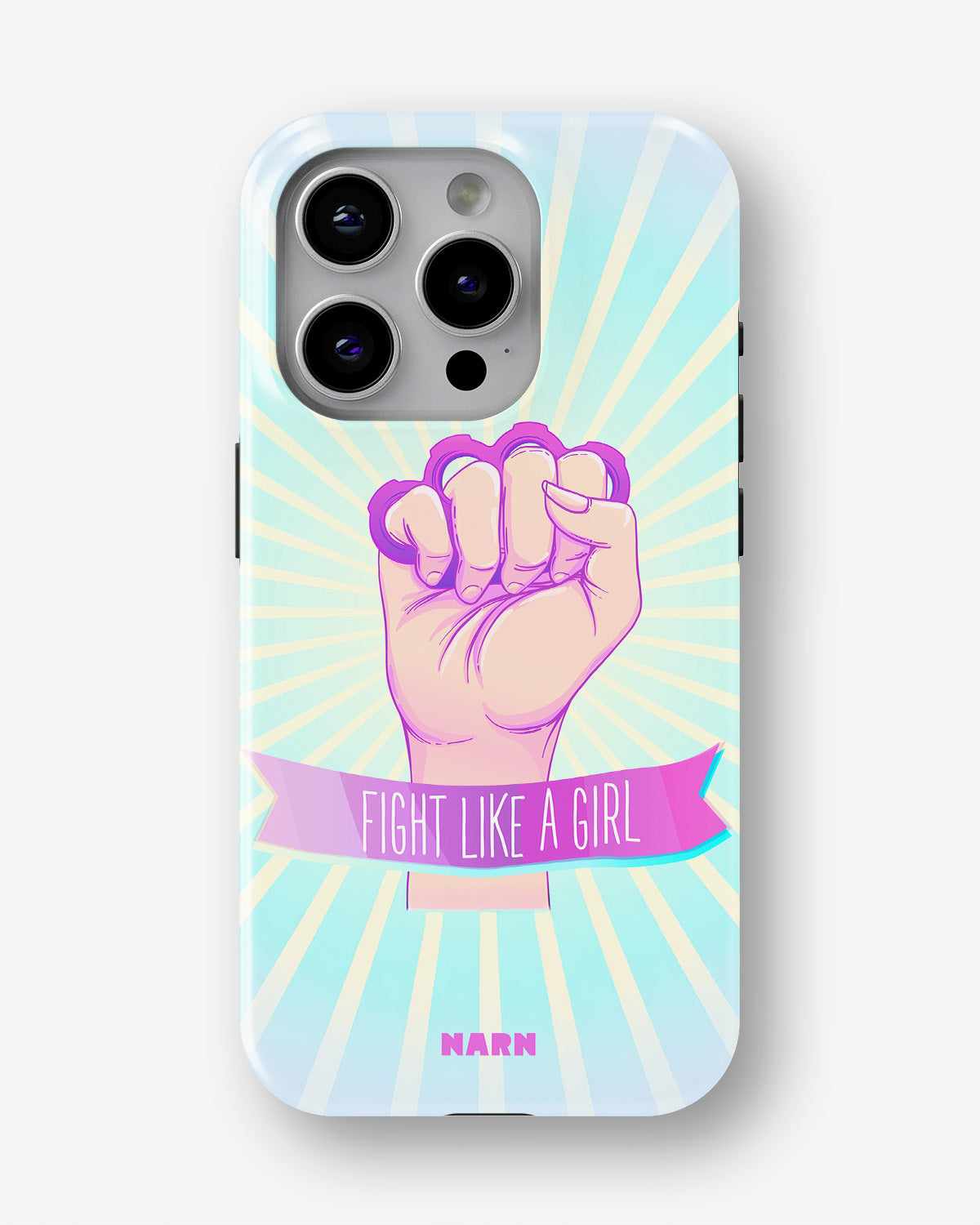 iPhone 14 Pro Tough Case – Fight Like A Girl - View 1