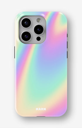 iPhone 14 Pro Tough Case – Rainbow Haze - View 1
