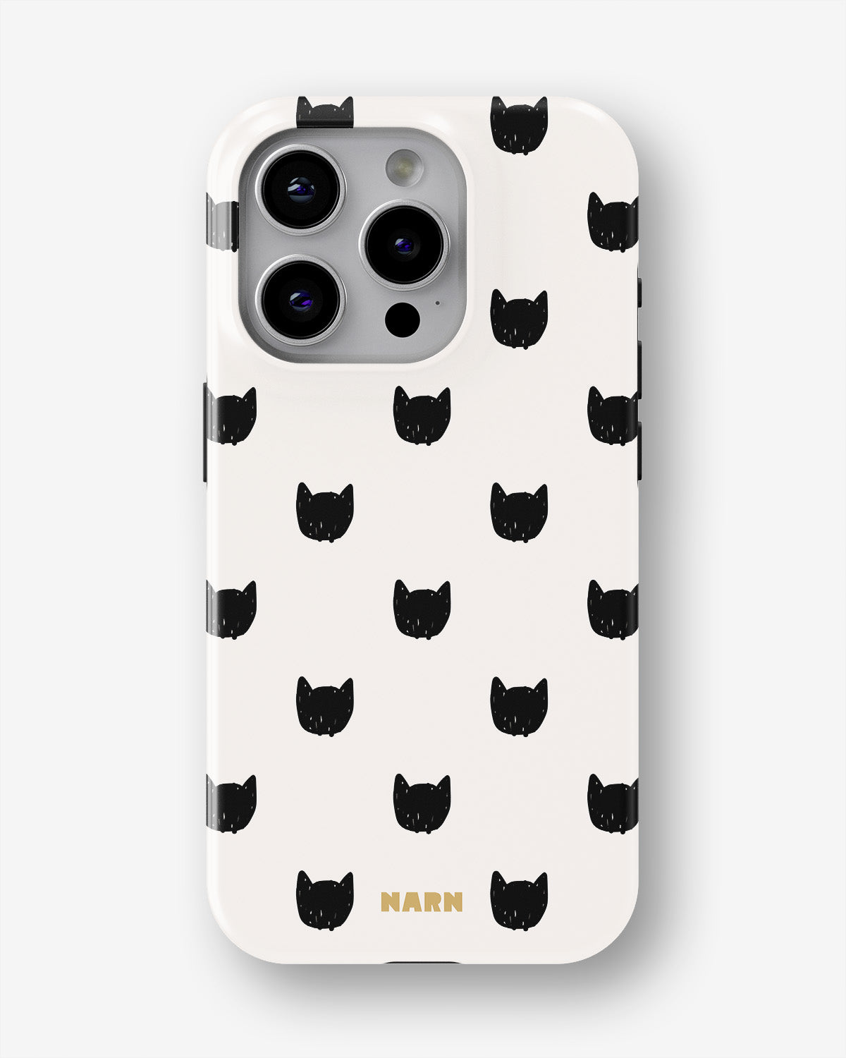 iPhone 14 Pro Tough Case – Kitty Dots - View 1