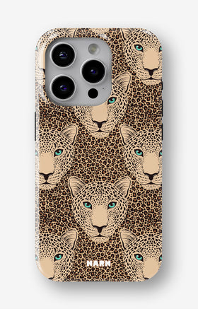 iPhone 14 Pro Tough Case – Leopard Gaze - View 1